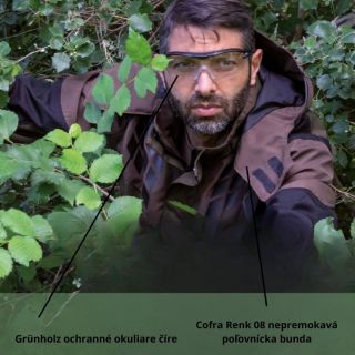 Leto pomaličky končí a prichádzajú daždivé dni💧kde ťa ochráni napríklad táto poľovnícka bunda na skorých ranných...